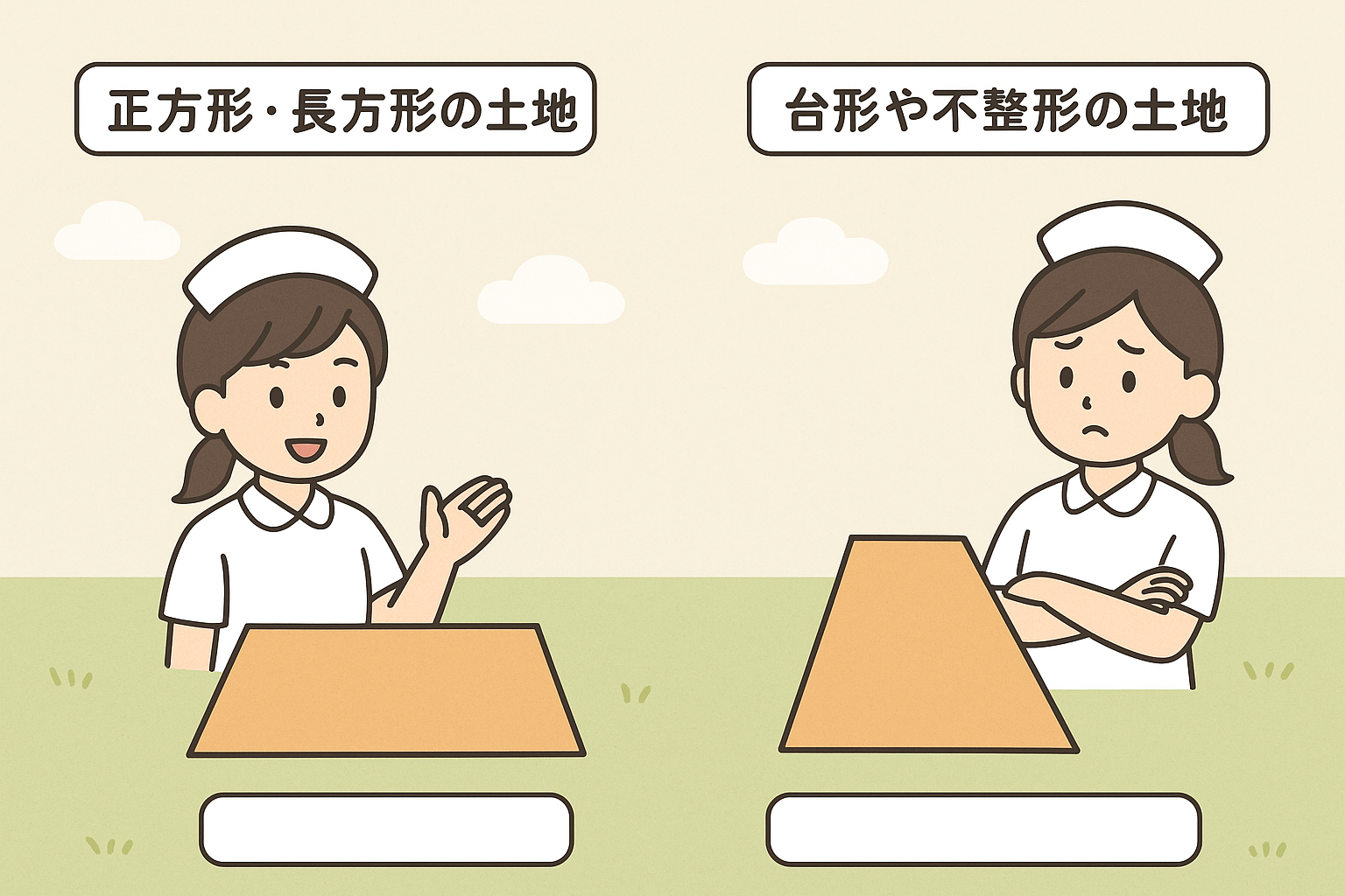 土地の形が不動産の価値に影響するから知っておこう！