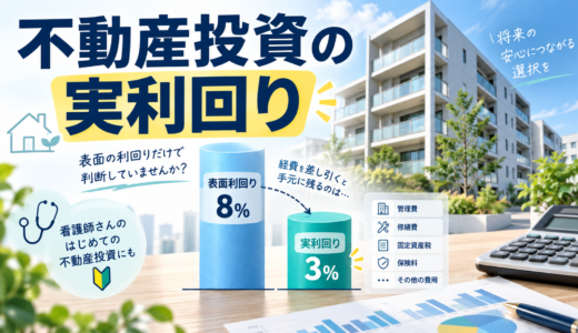 不動産の実利回りとは？表面利回りとの違いと計算方法