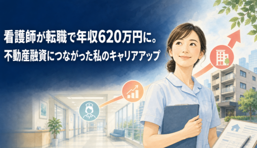 看護師が転職で年収620万円に。不動産融資につながった私のキャリアアップ