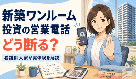 新築ワンルーム投資の営業電話を受けた看護師大家が、すぐに断った理由